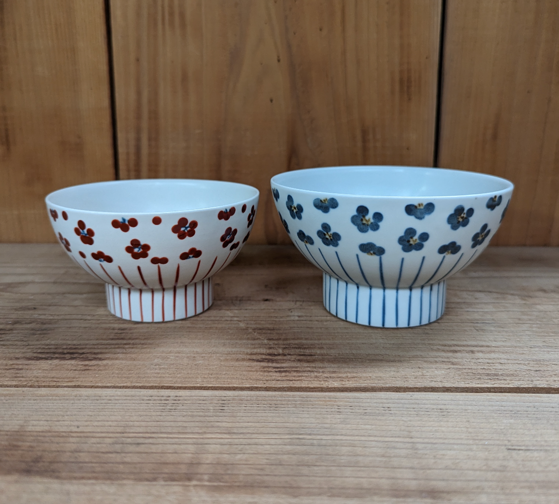 mix青小紋 茶碗(大) – 岡山鈴鹿屋 mix青小紋 茶碗(大) – 岡山鈴鹿屋